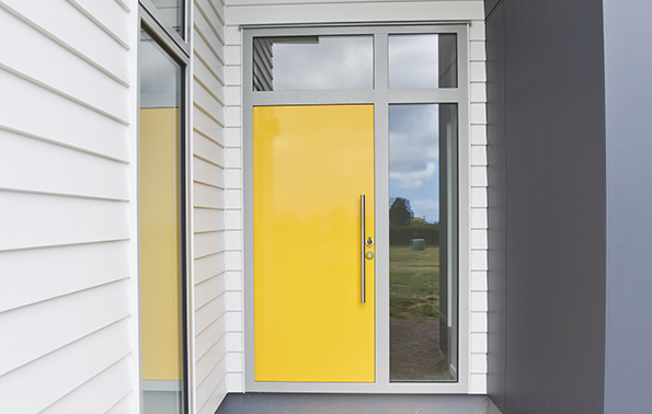 Omega aluminium entrance doors